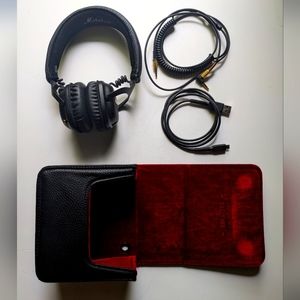 Marshall's MID A.N.C (active noise canceling) Headphones and Case